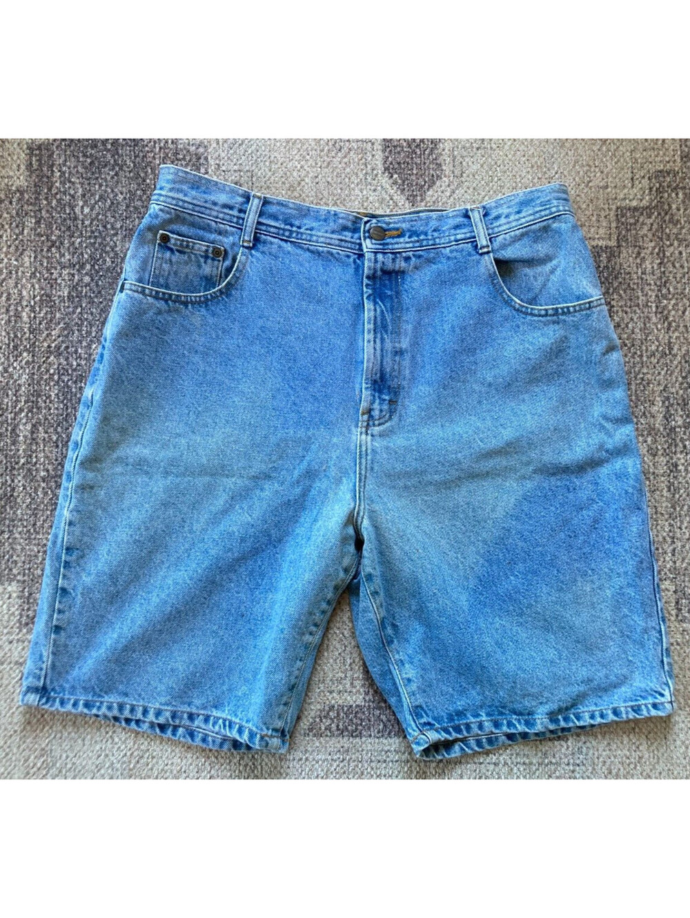 VTG Men's Blue Sz 38 STRUCTURE Jeans Wear Short Jorts